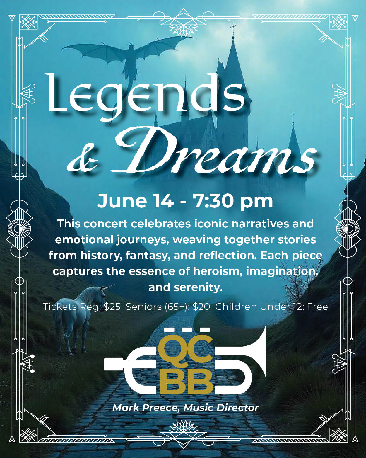 Summer Concert – Legends and Dreams – June 14, 2025, 7:30 PM