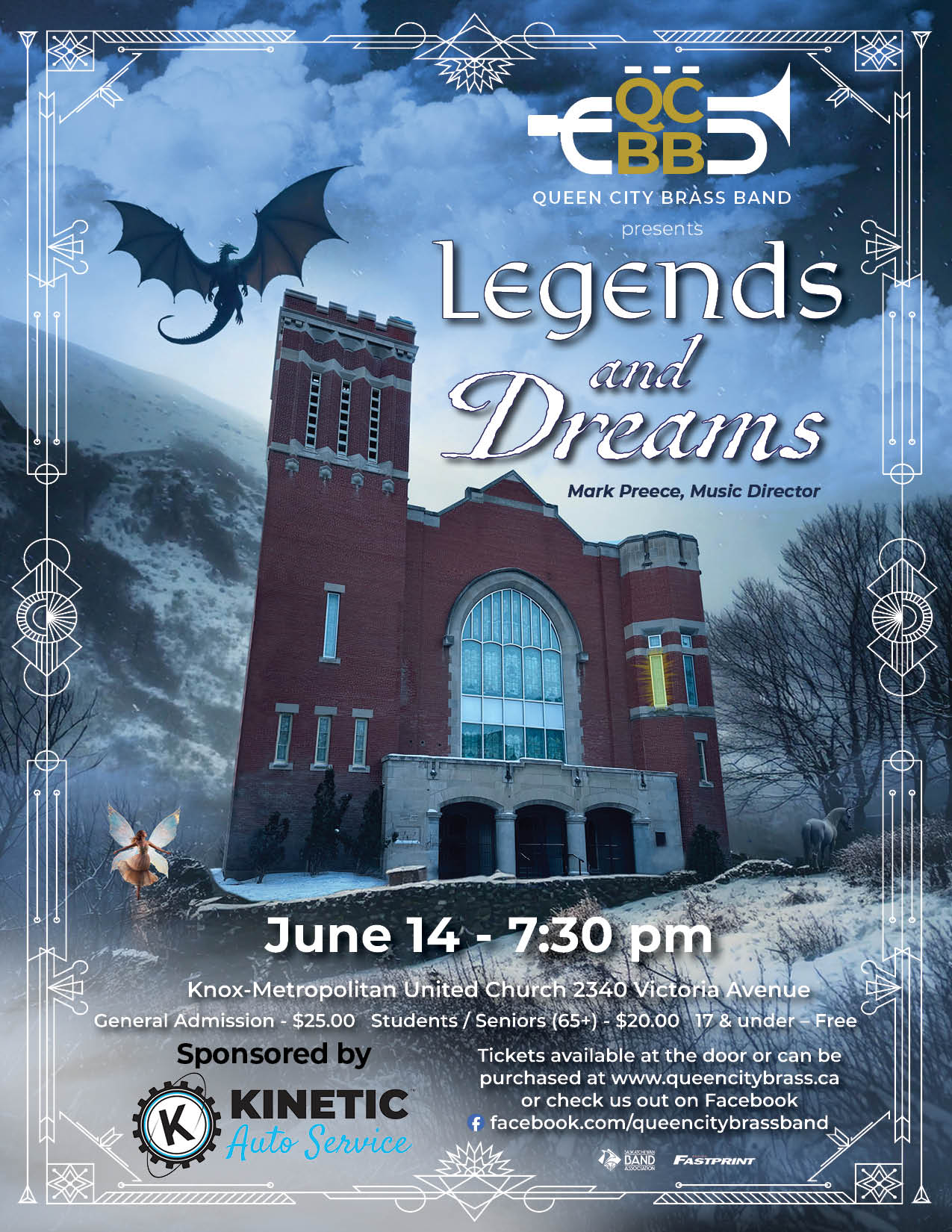 Summer Concert – Legends and Dreams – June 14, 2025, 7:30 PM